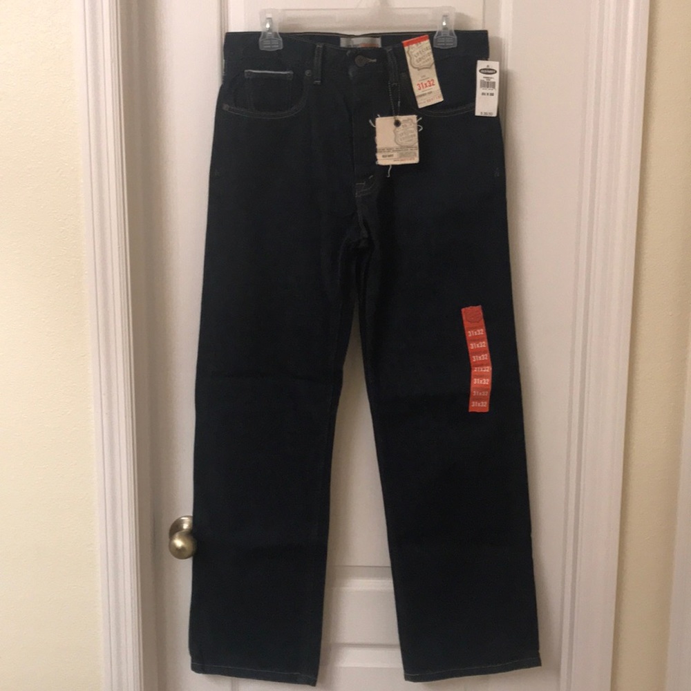 New Old Navy Men’s 31 x 32 Straight-Cut Jeans NWT